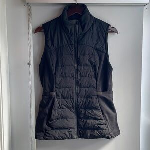 Women's Black Quilted Vest